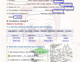 المنهج الجديد || حل كتاب التدريبات work book || unit (6)|| انجليزي || للصف السابع || الفصل الثاني